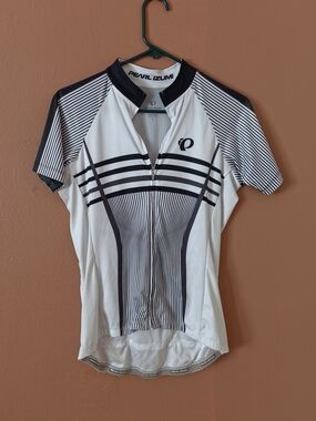 Pearl Izumi Women's Black & White Cycling Jersey